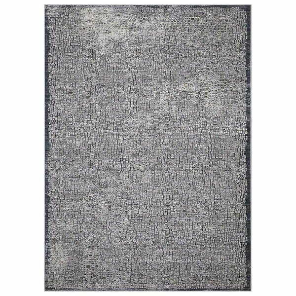 Esfera 7 x 9 ft. Tribeca Rectangle Area Rug - Gray ES2844249